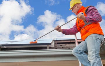 Norton Bavant soft wash roof cleaning